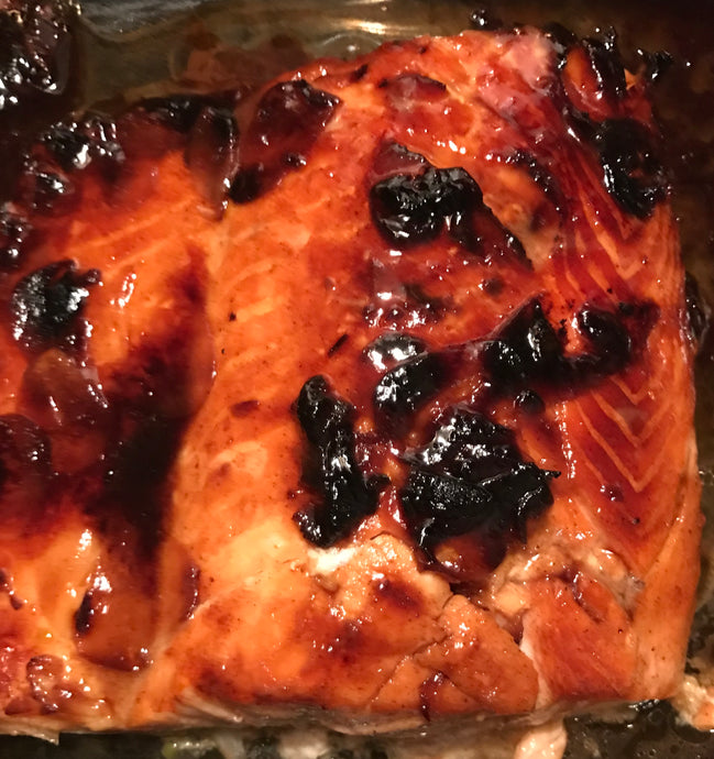 Browned Butter Honey Garlic Salmon