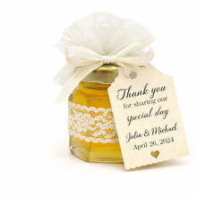Load image into Gallery viewer, 2 oz Honey Wedding and Party Favor Jar
