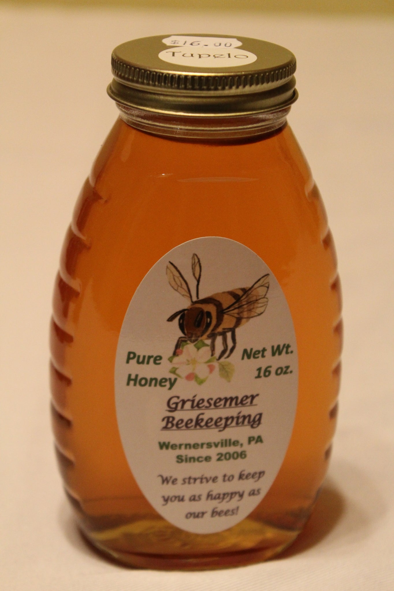 Tupelo Honey – Griesemer Beekeeping